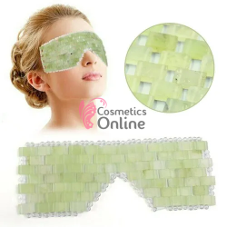 Masca faciala din pietre de jad Verde Natural JD026 